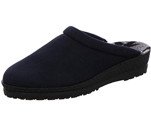 Rohde Chaussons Femme Neustadt-D 2291, Pointure:40 EU, La Couleur:Bleu