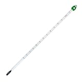 H-B Enviro-Safe General Purpose Liquid-In-Glass Thermometer; 20 to 230F, 50mm Immersion, Environmentally Friendly (B60501-0200)