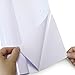 Glossy White Permanent Adhesive Vinyl Roll 12