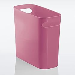 mDesign Plastic Small Trash Can, 1.5