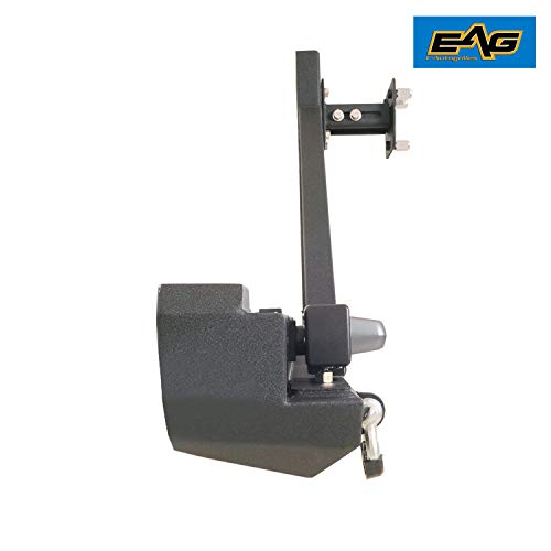 EAG Steel Rear Bumper with Tire Carrier Fit for 19842001 Cherokee XJ