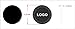 Wall Stickz Auto Sport 2.75 Inch Diameter Oval Tough Car Logo Vehicle Travel Auto Cup Holder Insert Coaster Can 2 Pcs Pack Fit Le-xus Accessories