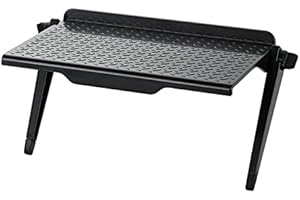 BSASHF 1 Park TV Top Shelf apple tv mount Monitor Shelf Screen Storage Shelf floating tv stand Router Shelf Adjustable Mount for Media Box, Game Console, Router TV, Camera Frames Remote 8.5 X 4.4 Inch