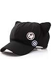 Cosplay EVA Neon Genesis Evangelion Soryu Asuka Langley Cat Ear Hat Black