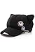 Cosplay EVA Neon Genesis Evangelion Soryu Asuka Langley Cat Ear Hat Black