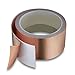 PEMOTech Copper Tape, 【2inch X 65ft】 Copper Foil Tape with Double-Sided Conductive, Copper Adhesive Tape for EMI Shielding, Stained Glass, Paper Circuits, Electrical Repairs, Soldering, Grounding