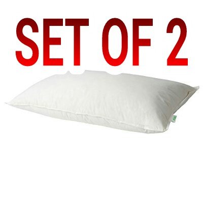 Ikea Gosa Pinje Pillow A Low Profile Down Feather Pillow Stomach