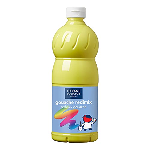 Lefranc Bourgeois 188279 - Guazzo, Giallo (Limone), 1 l, 1 Pezzo
