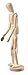 Alvin Wooden Human Mannequin (Unisex) 12 Inches Tall