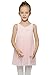 Girls' Flutter Sleeve Skirted Leotard