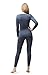 TSLA Women's Thermal Underwear Set, Soft Fleece Lined Long Johns, Winter Warm Base Layer Top & Bottom, Unique(whs200) - Dark Grey, Medium