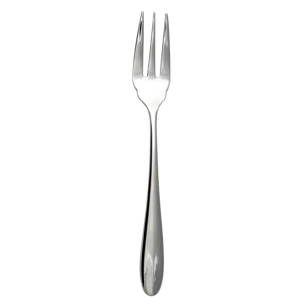 Amefa Cuba Set of 12 Fish Forks, 18/10 Stainless Steel, 191 mm Long, Stainless Steel_18/10_304