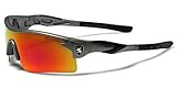Premium Polarized Men's Sports Cycling Fishing Baseball Running Sunglasses - Gray