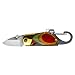 Z-one Mini Keychain Knife - Concealed Chain Knife Box Cutter for Keychain or Bottle Opening Outdoor Rescue Tactical Pocket Knife with Wooden Handle Red