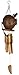 Woodstock Chimes Asli Arts Collection, Coco Pig Bamboo Chime, 22'' Bamboo Wind Chimes for Outdoor, Patio, Home or Garden Décor (CPIG)