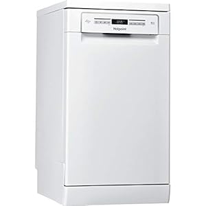 Hotpoint-HSFO3T223WUKN-10-Place-Slimline-Freestanding-Dishwasher-White Hynar Hotpoint HSFO3T223WUKN 10 Place Slimline Freestanding Dishwasher - White