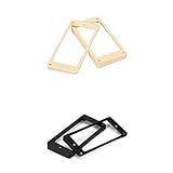 Lot 4pcs Cadre Bague Ramassage Micros Humbucker Pickups Pour Guitare électrique LP by 