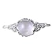 Goddesslili Moonstone Diamond Encrusted Rings for Women Girlfriend Vintage Designed Gemstone Thin Wedding Engagement Anniversary Simple Jewelry Gift Under 5 Dollars