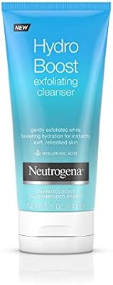 neutrogena hydro boost exfoliating face wash