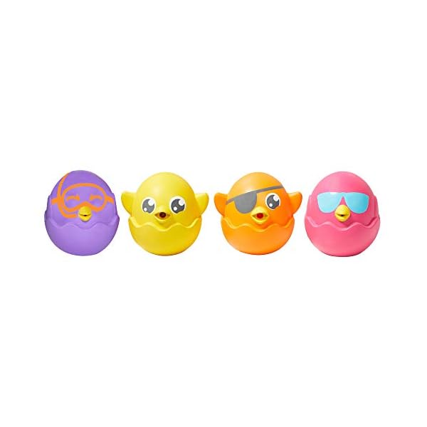 TOMY-Games-E72818C-Hide-Squeak-Bath-Squirters-Toomies-Eggs-Multicoloured TOMY Games E72818C Hide & Squeak Bath Squirters Toomies Eggs, Multicoloured