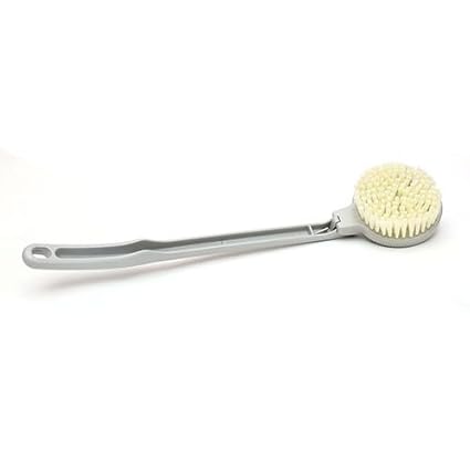 EZY BE Ultra-Soft Back Scrubber Shower Bath Body Brush with a Long Handle [1425005]