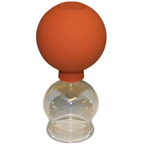 Saugglocke mit Ball 50mm - Schröpfkopf Biersche Glocke