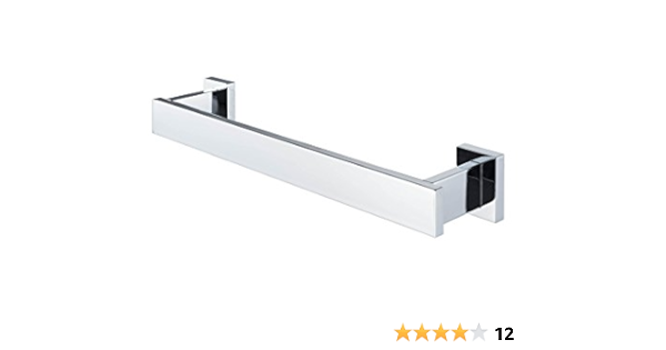 Haceka Edge Chrome Toallero, Metal, Gris, 33x7.4x5.4 cm ...