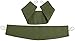 Utopia Bedding Curtain for Bedroom - Rod Pocket Blackout Curtains 84 Inch Length 2 Panels Set - Thermal Curtains & Drapes for Living Room, Bedroom, 52W x 84L Inches, Olive