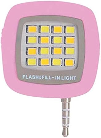 Amazon セルフタイマークリップライト Sunziユニバーサルポータブルselfie Ledリングフラッシュライト 携帯電話 色 ピンク 卓上三脚 ミニ三脚 通販