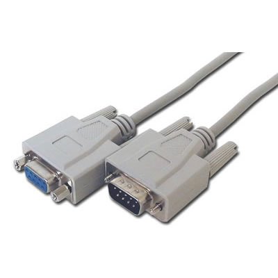 Aptii DB9 Pin Female - Male RS232 Serial Lead Extension Cable 3m