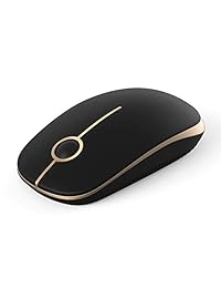 Jelly Peb 2.4G Slim Wireless Mouse with Nano Receiver, Less Noise, Portable Mobile Optical Mice for Notebook, PC, Laptop, Computer MS001