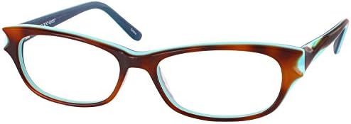 Goo Goo Eyes 827 Progressive No Line Bifocal Designer Reading Glasses, Tortoise Sky, +2.25