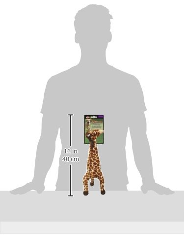 Ethical 5706 Skinneeez Giraffe Stuffing-Less Dog Toy, 14-Inch