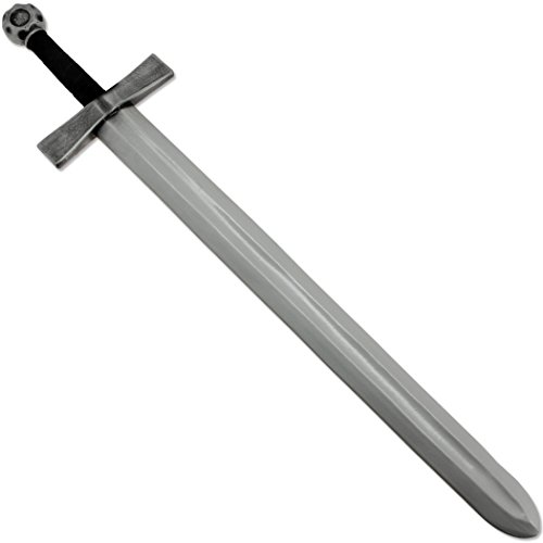 Medieval Foam Sword Latex Type XII Knightly Longsword Flared Hilt Padded Arming