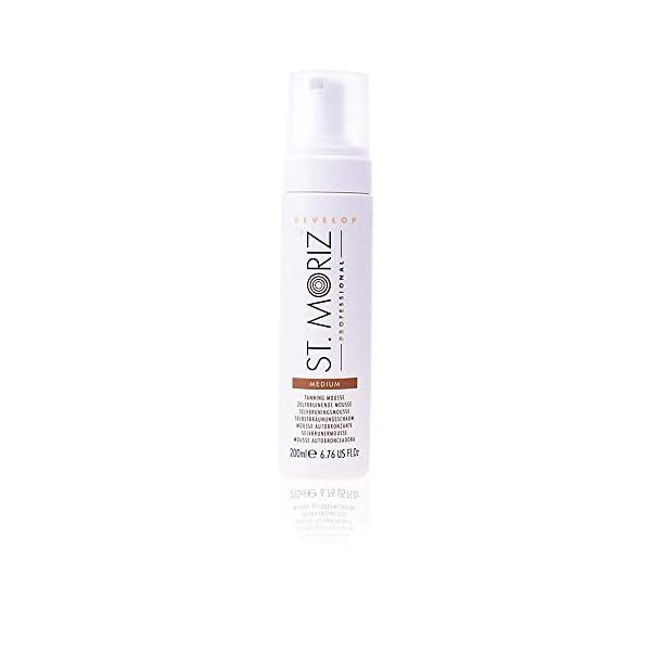 St-Moriz-Professional-Instant-Tanning-Mousse-with-Aloe-Vera-Vitamin-E-Fast-Drying-Vegan-Fake-Tan-Medium-200ml St Moriz Professional Instant Tanning Mousse with Aloe Vera & Vitamin E, Fast Drying Vegan Fake Tan, Medium (200ml)