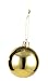 Gold Christmas Ornament Balls, Matte, Glitter, and Textured Ornaments Set (1.5 In, 48 Pack)