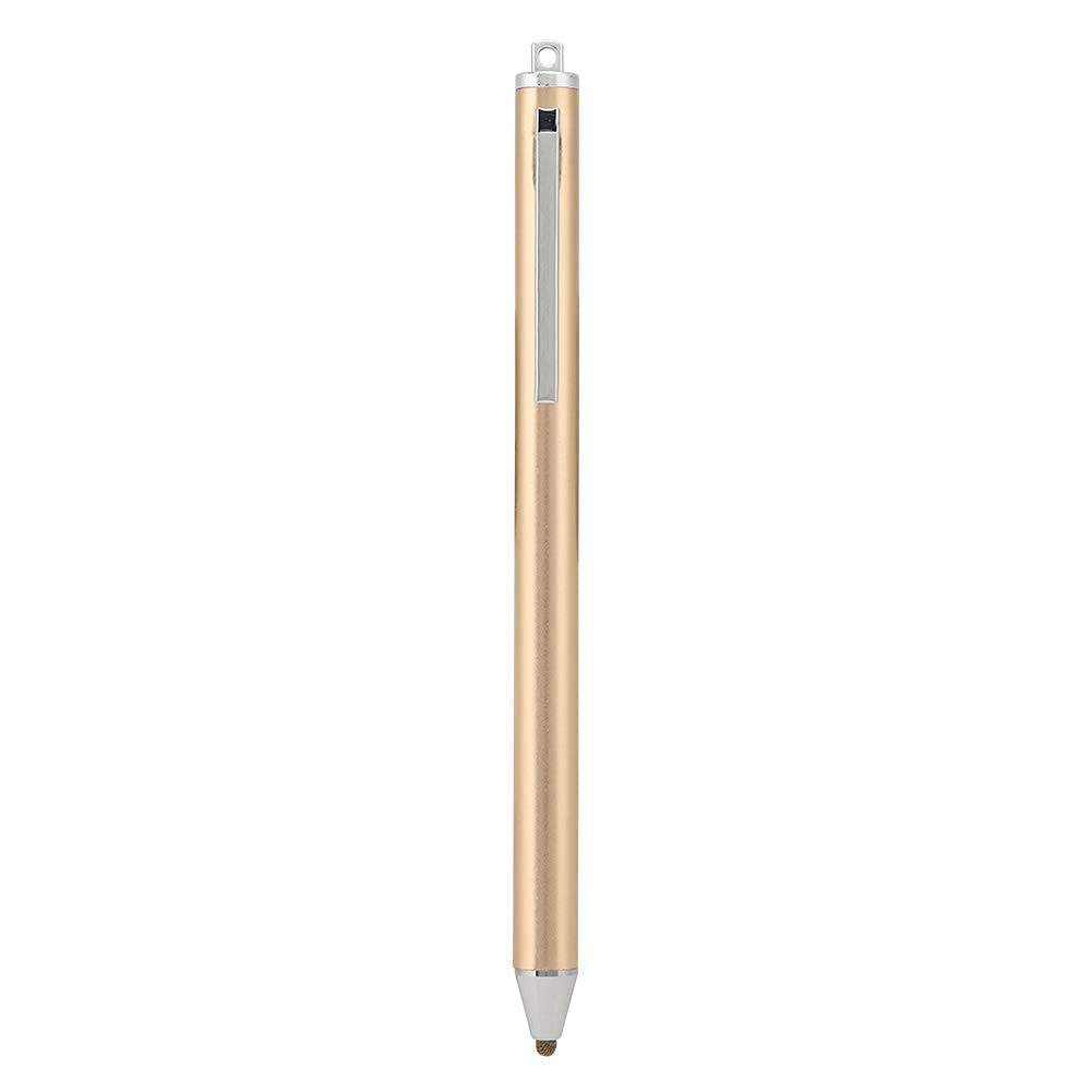 Touch Screen Stylus Pen, High Sensitivity Capacitive Pen with Fine Tip, Active Digital Pen for Tablets and Cellphones, Gold