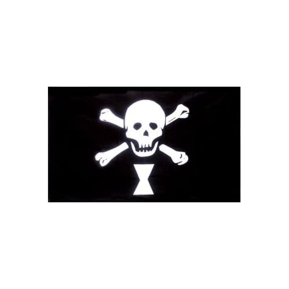 AZ FLAG - Pirate Emanuel Wynne Flag - 3x5 Ft - 100D Polyester Skull Pirates Banner with Two Metal Grommets - Fade Resistant - Vivid Colors - 3' x 5' Feet - 150x90 Cm