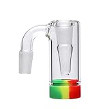 Can be reused 14mm Glass Collector and Silicone Container (14mmMale)