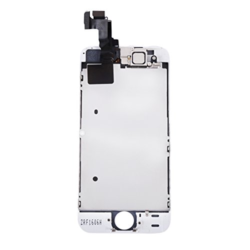 image for TEKcians for iPhone 5S Screen Replacement White 4.0