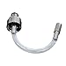 MRbrew Carbonation Cap 304 Stainless Steel with 2 Micron Diffusion Stone and 12'' Silicone Tube(Cap with Stone)
