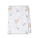 lulujo Baby Cotton Muslin Swaddling Blanket, Little Fawns