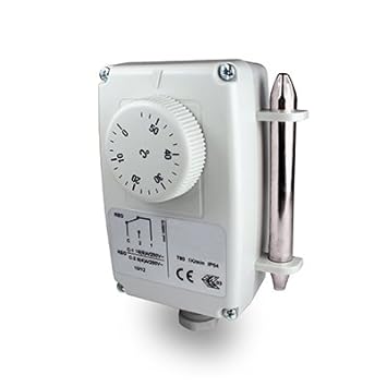 Tauchthermostat - Thermostat mit Fernfühler 0°C bis +55°C