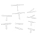 Mean Mug Auto 21149-23819F Windshield Washer Hose I Y T Splitter Connector Multi-Pack (10 Total Pieces) - Universal