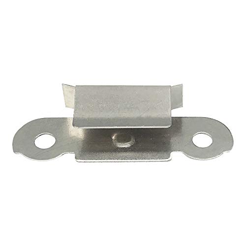 Sunhokey 2pcs KFL08 3D Printer Parts Horizontal 8mm Diameter Zinc Alloy Housing Pillow Block Bearing (Silver-Fixation Fix Clamp)