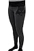 Star Wars Darth Vader Dark Side Junior's Charcoal Heather Yoga Pants Leggings