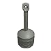 Justrite 26800 Cease-Fire Gray Cigarette Butt Receptacle primary