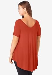 Roaman's Women's Plus Size Swing Ultra Femme Tunic