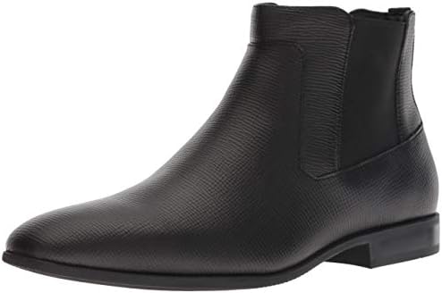 Calvin klein men's christoff epi leather chelsea boot Clearance
