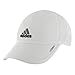 adidas Men's Adizero 2 Relaxed Performance Cap, White/Black/Sharp Grey, One Size